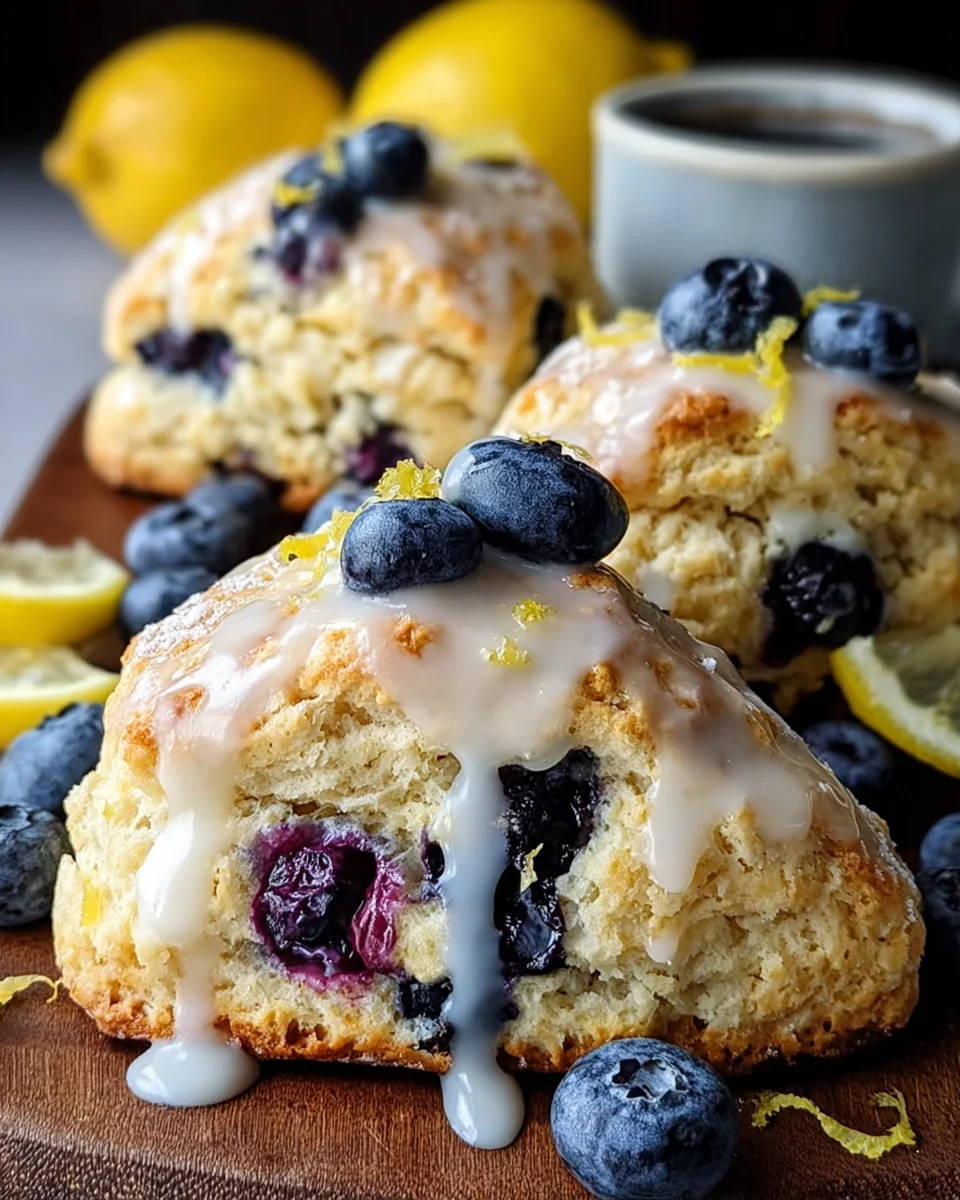 Blueberry Lemon Scones