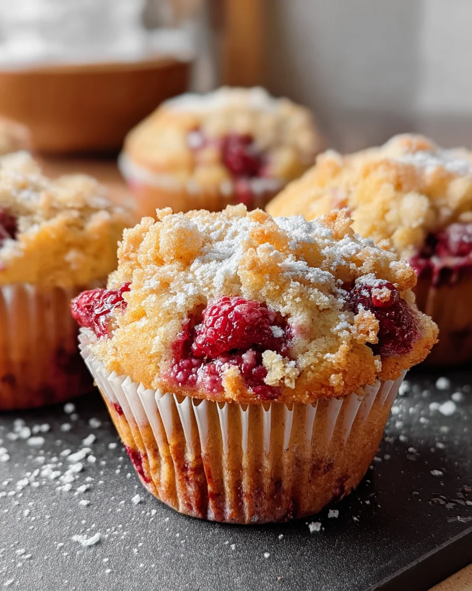 Buttermilk Raspberry Muffins