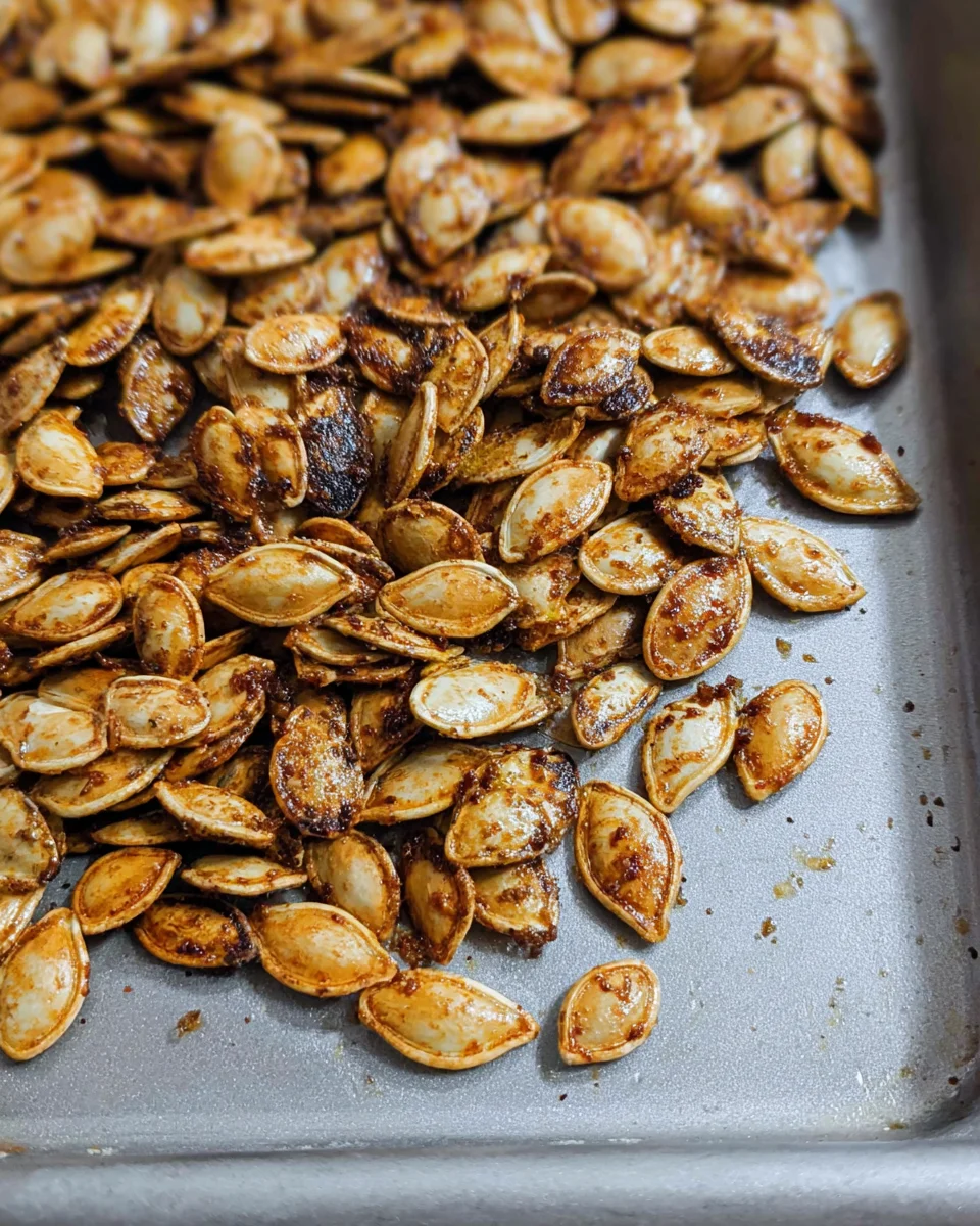 Roasted Spicy Pumpkin Seeds