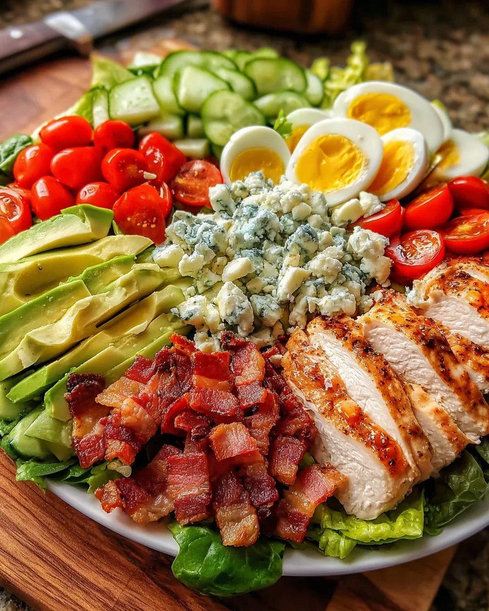 Classic and Modern Cobb Salad