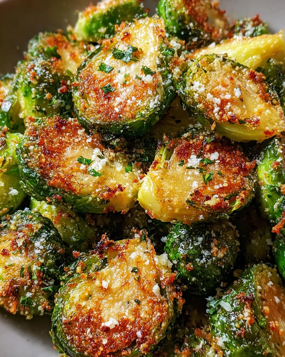 Parmesan Brussels Sprouts