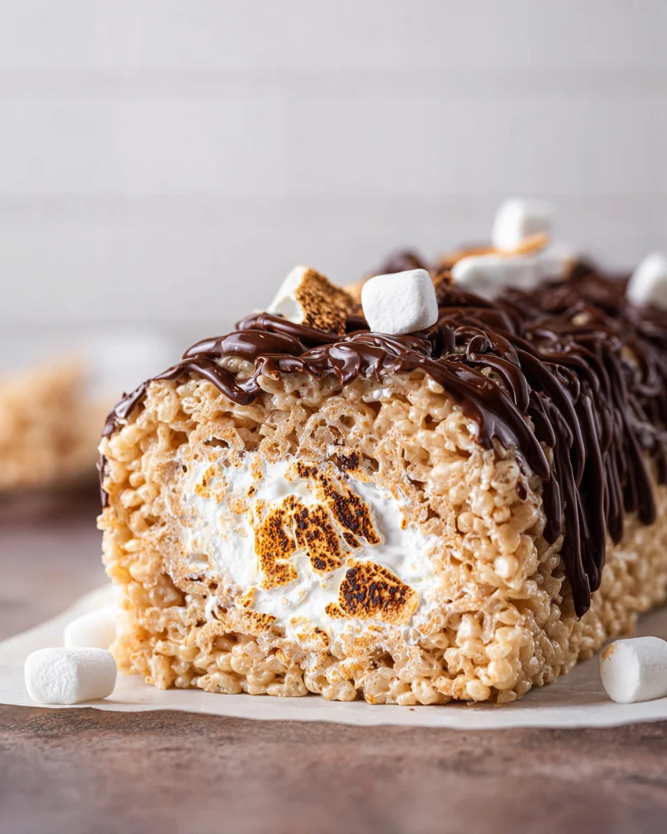 S’mores Rice Krispie Treats