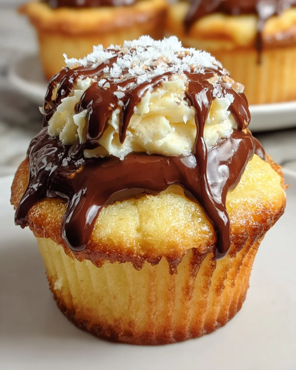 Boston Cream Pie Cupcakes