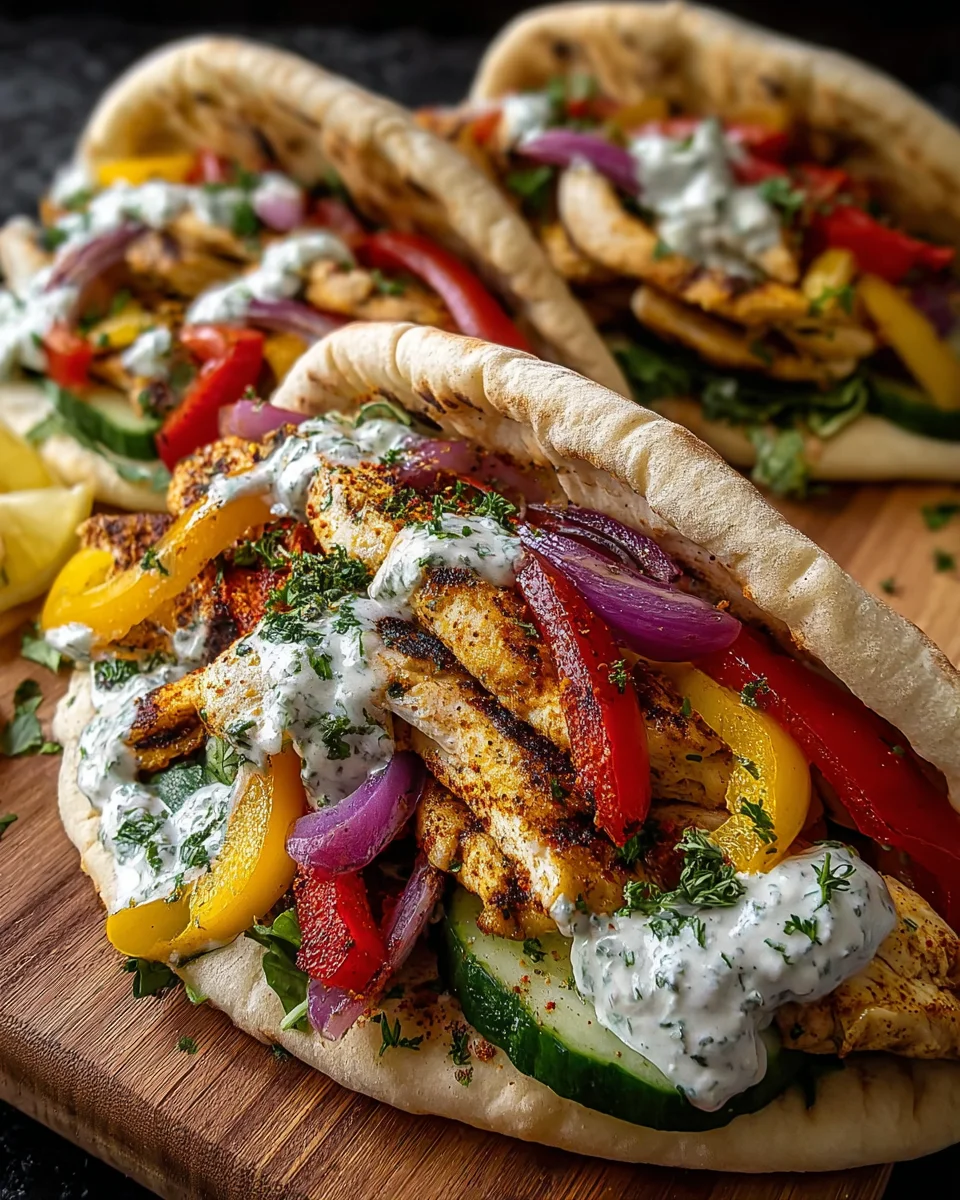 Sheet Pan Chicken Pitas with Herby Ranch