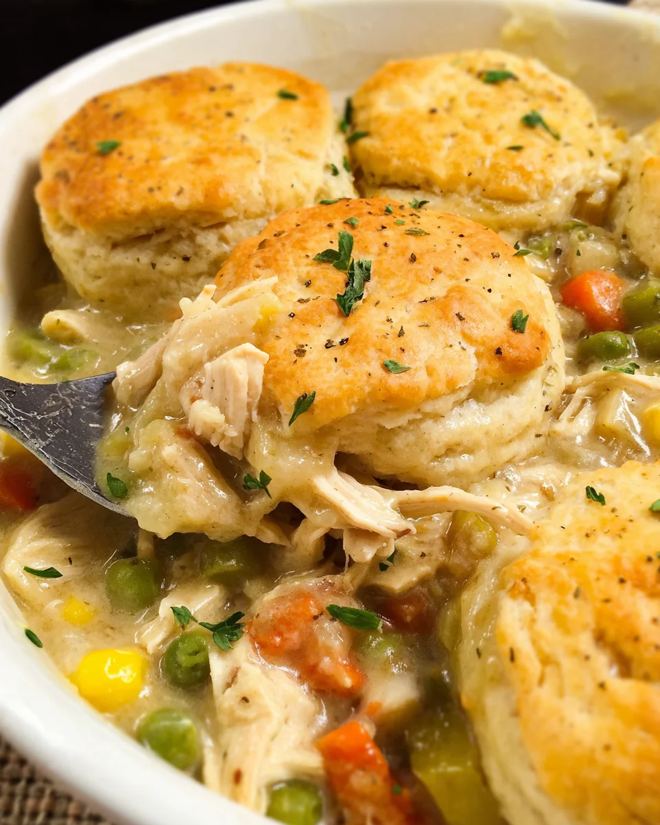 Slow Cooker Chicken Pot Pie