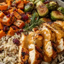 Maple Dijon Chicken Sweet Potato