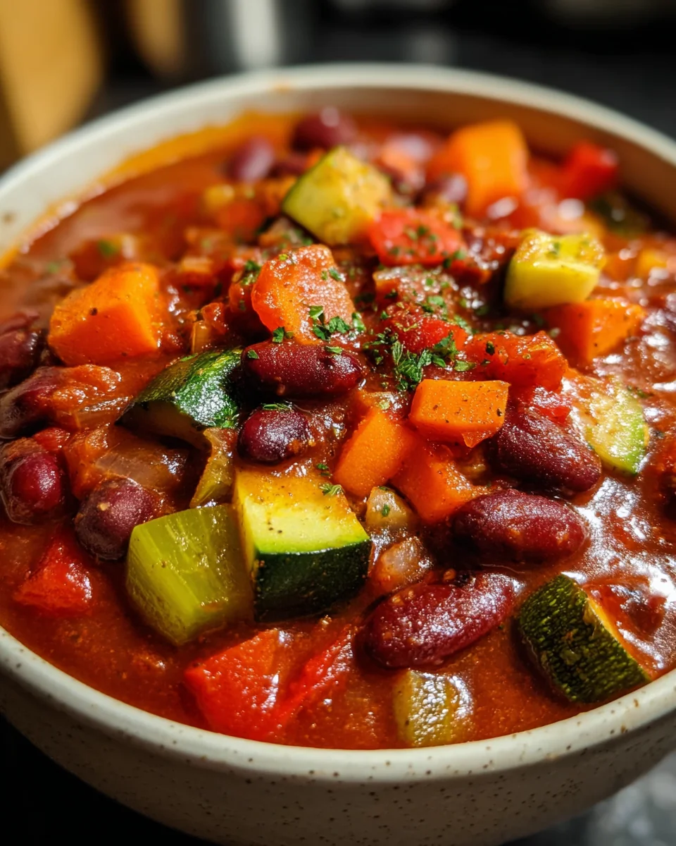 Vegetarian Chili with Beans