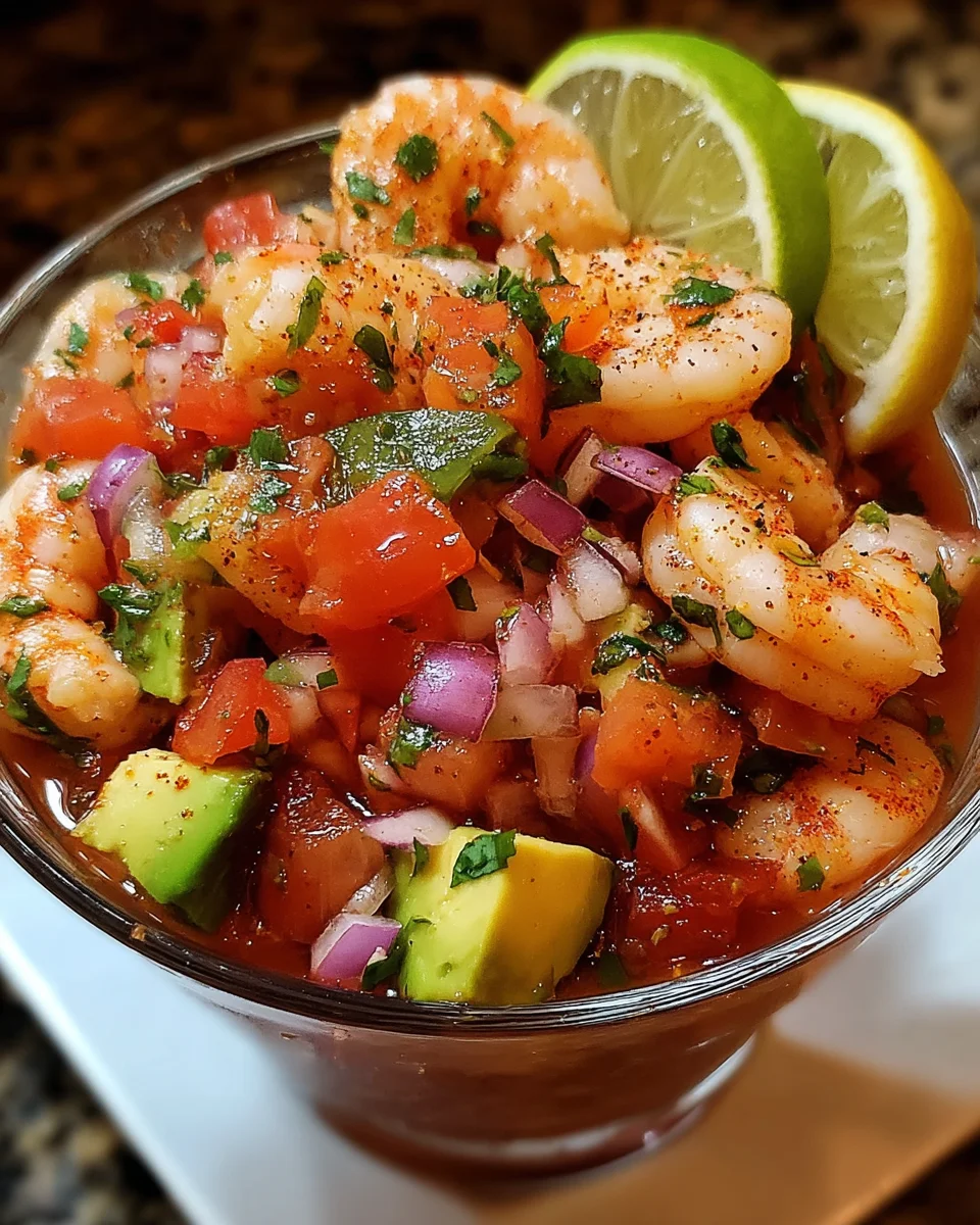 Mexican Shrimp Cocktail Zesty