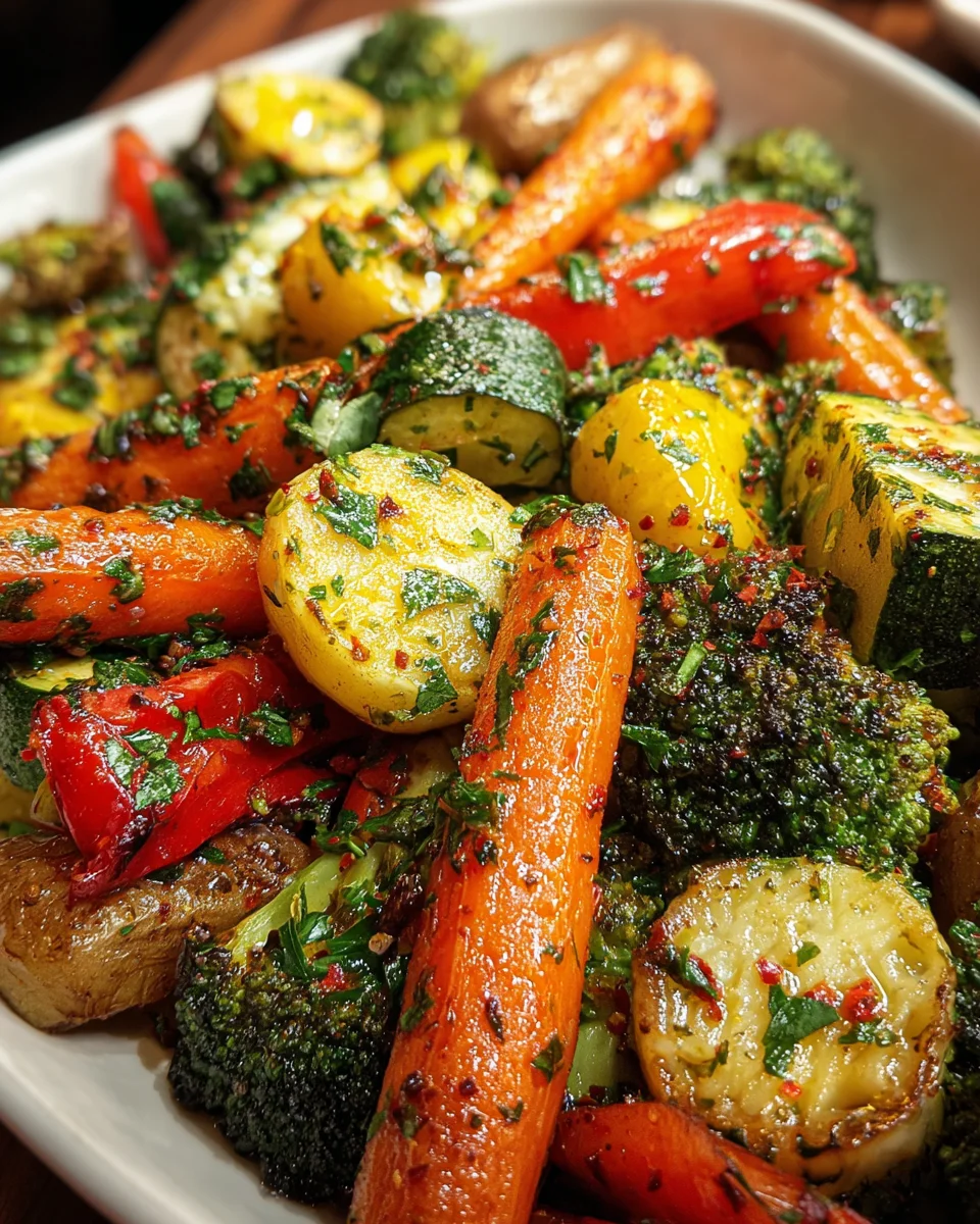 Cowboy Butter Roasted Vegetables