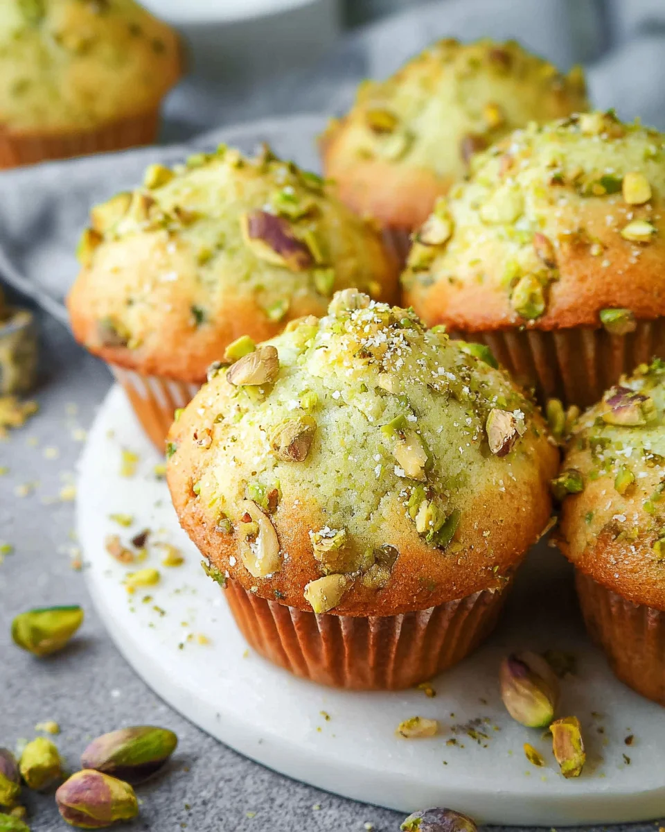 Pistachio Muffins