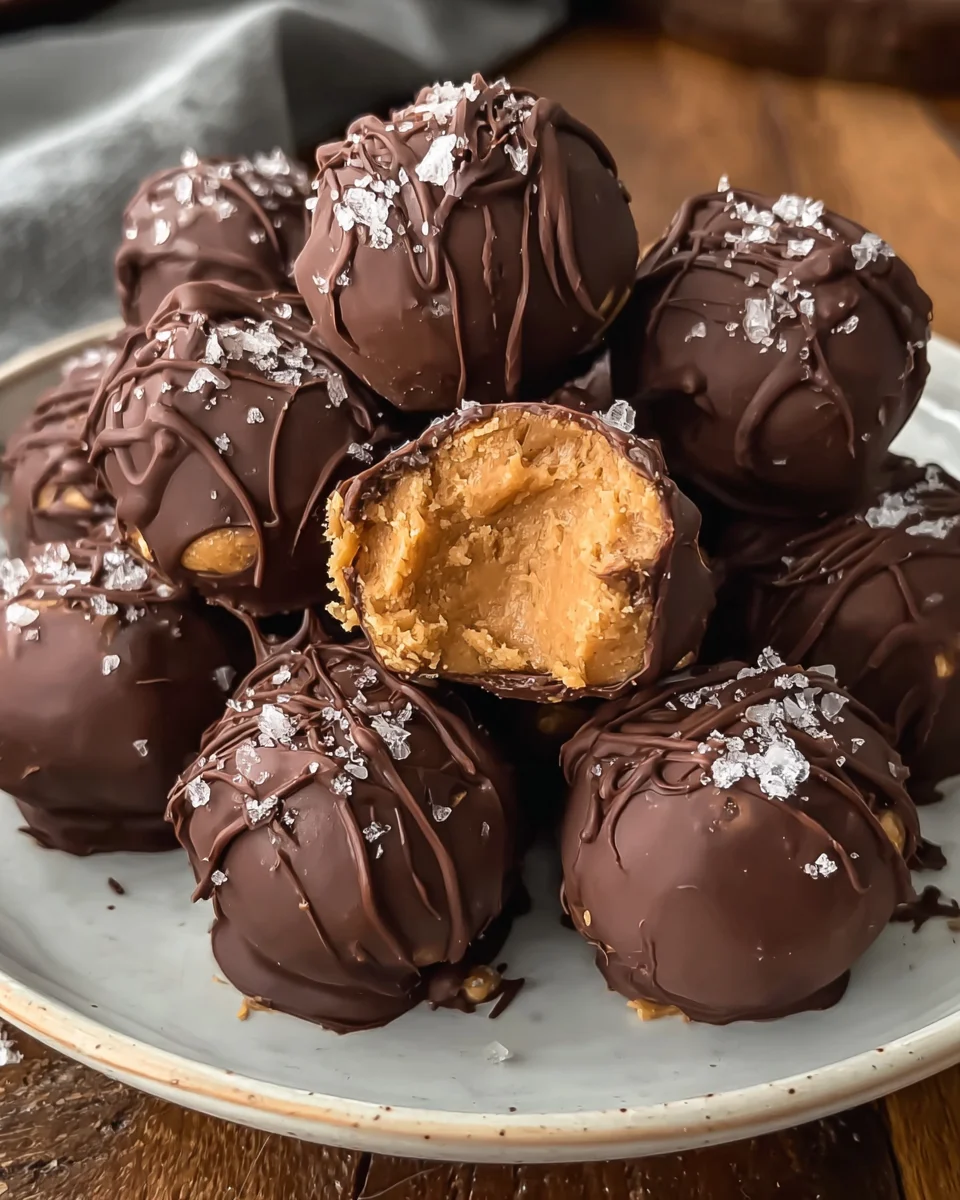 No Bake Peanut Butter Balls