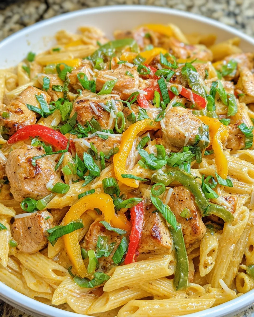 Chicken Jerk Pasta Ájọkẹ