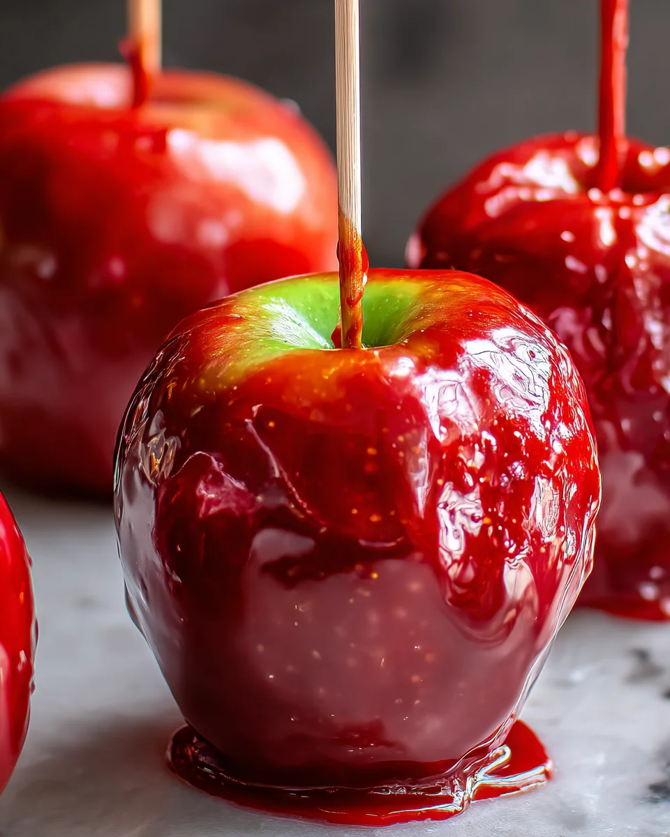 Candy Apples Iconic Fall Dessert