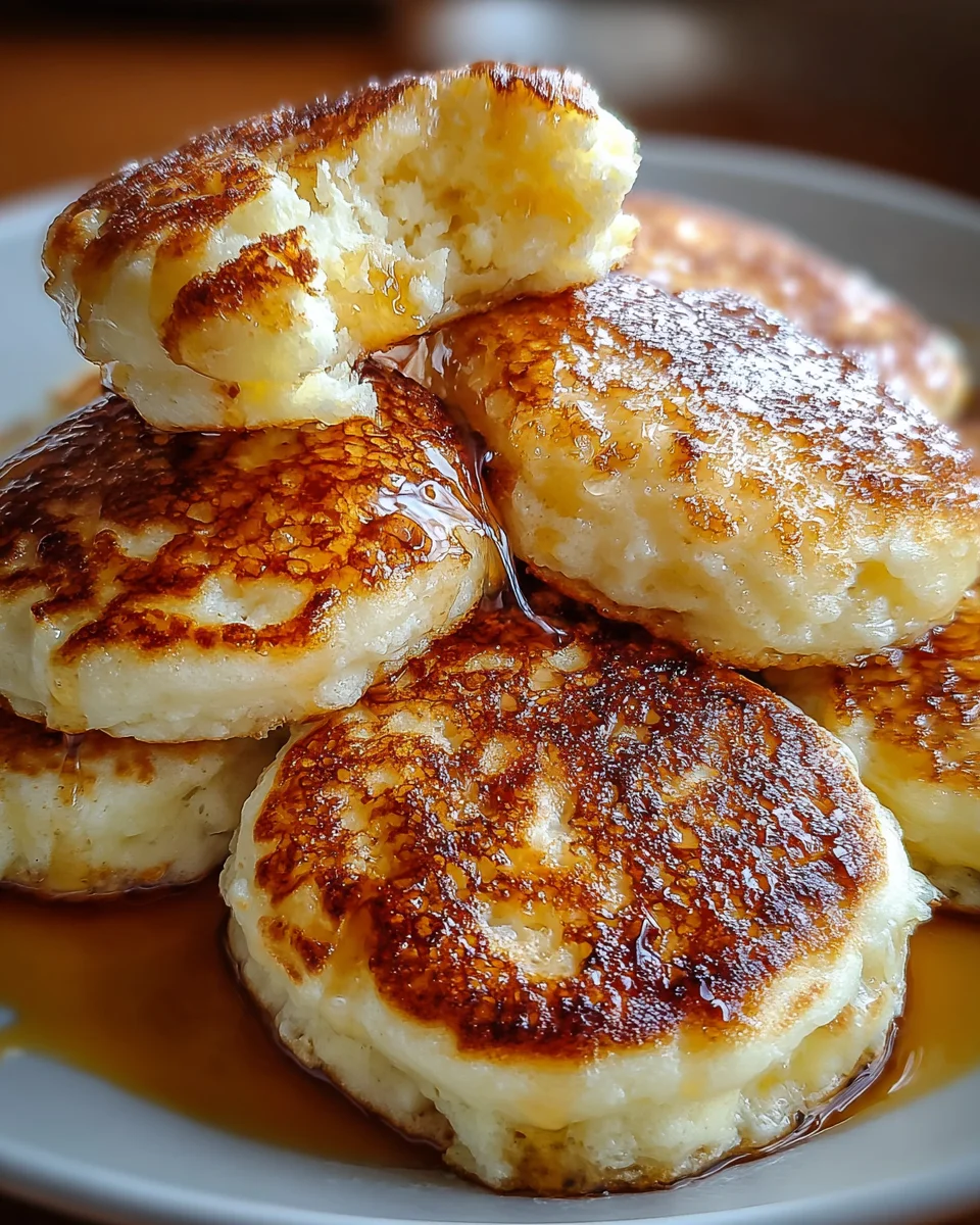 Scrambled Pancake Bites Fluffy