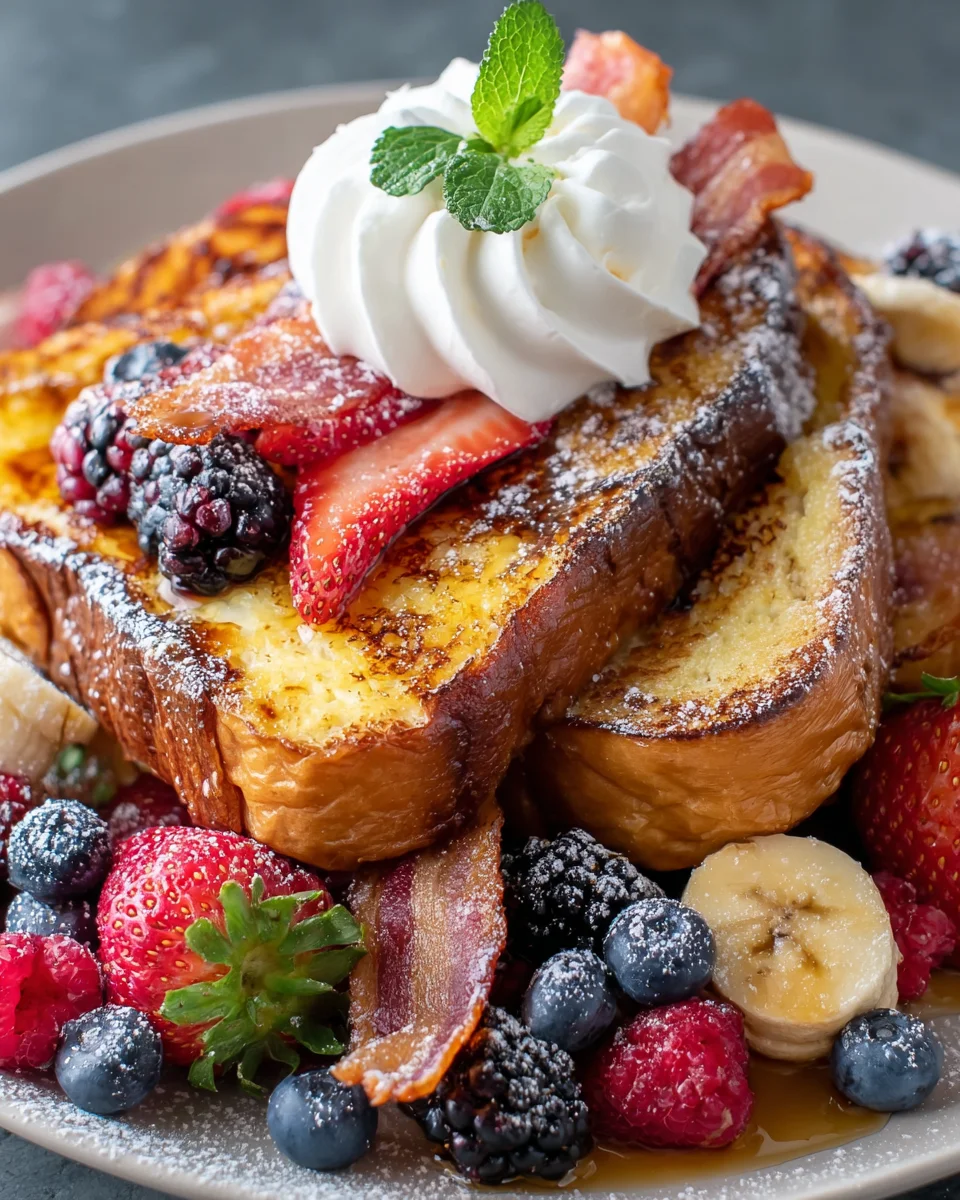French Toast Board Brunch