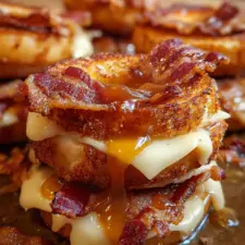 Donut Grilled Cheese Bacon Maple