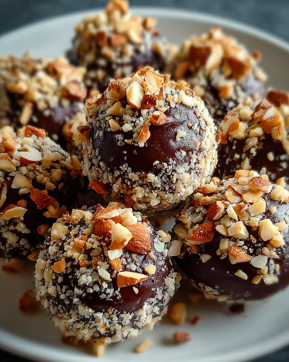 Chocolate Ricotta Fudgy Truffles