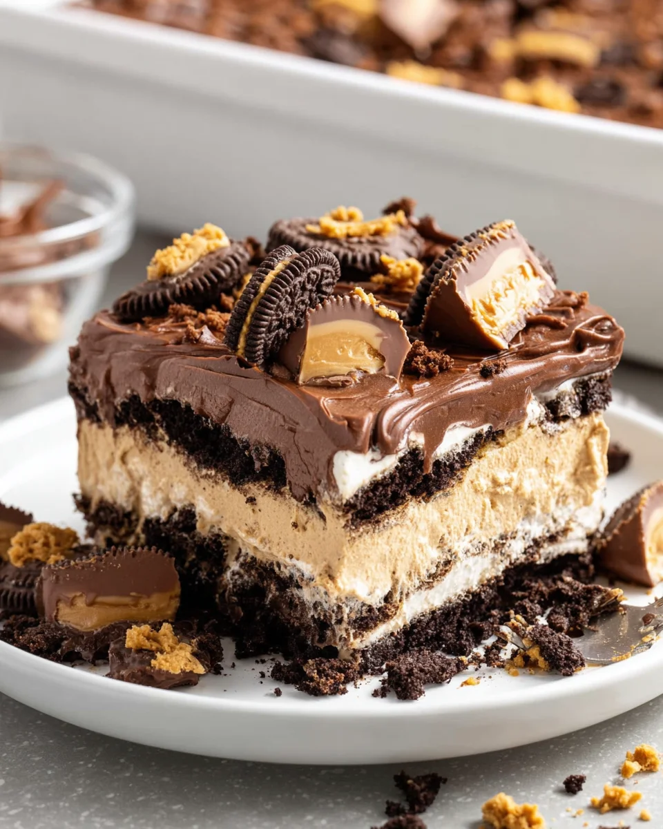 Peanut Butter Icebox Cake