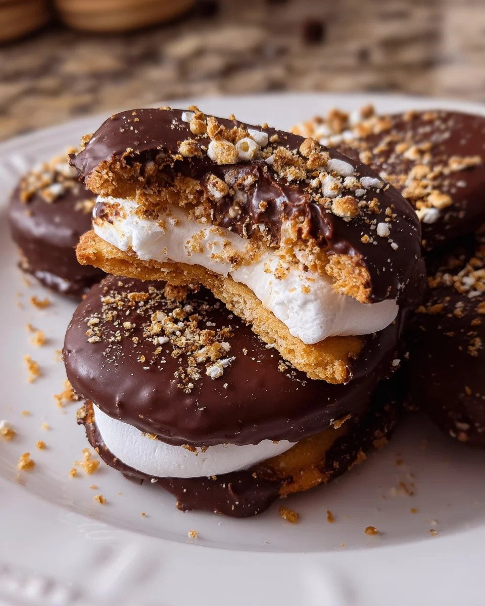 S’mores Cracker Cookies