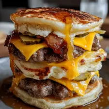 Smash Burger Pancakes Unique Twist