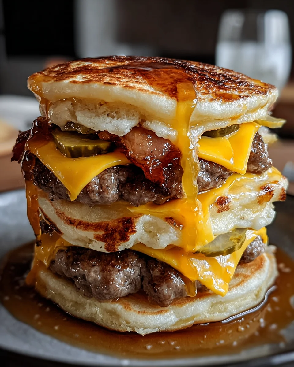 Smash Burger Pancakes Unique Twist