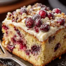 Cranberry Bliss Coffee Cake