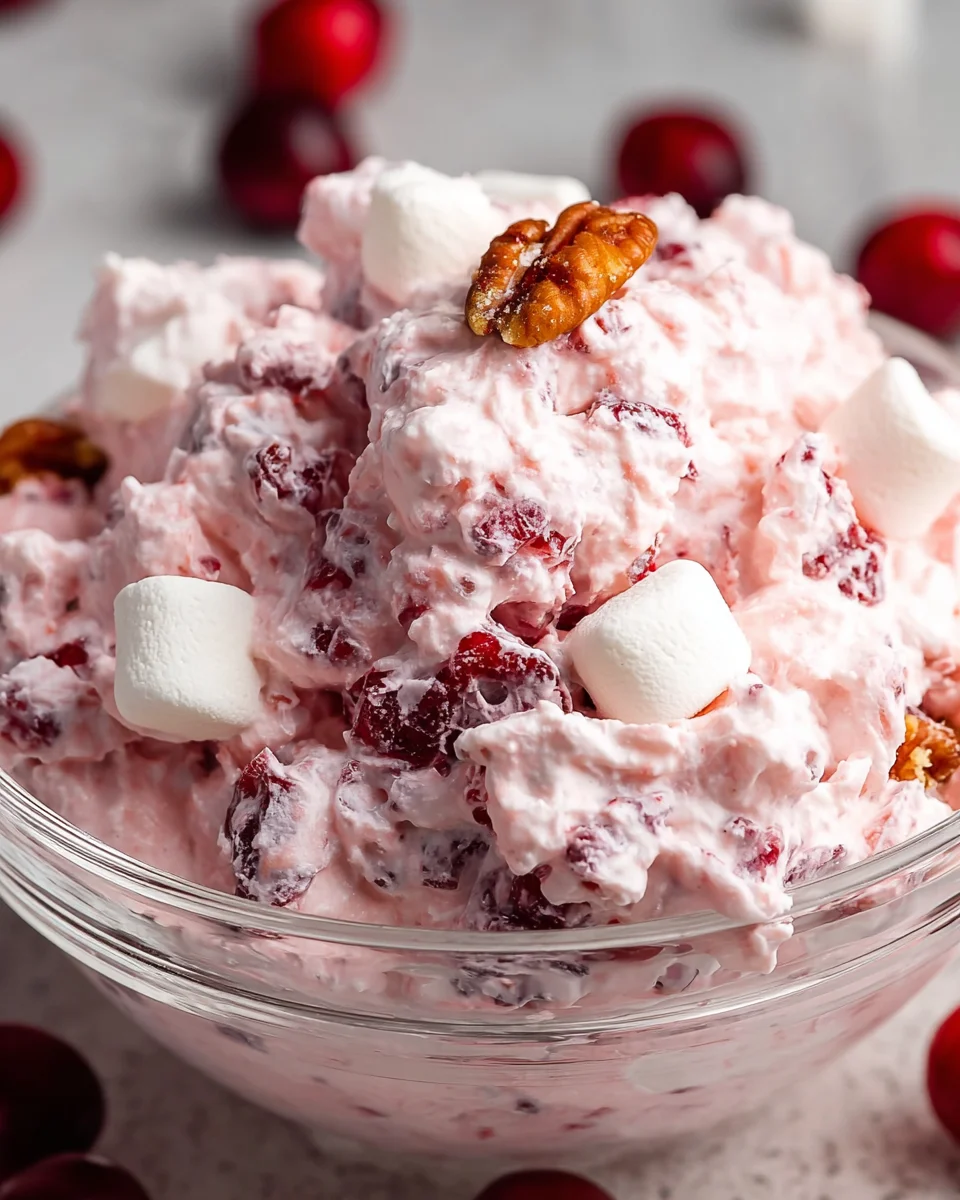 Cranberry Fluff Salad