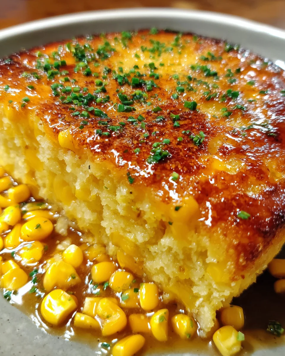 Honey Glazed Corn Casserole