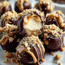 No-Bake Peanut Butter Cheesecake Balls