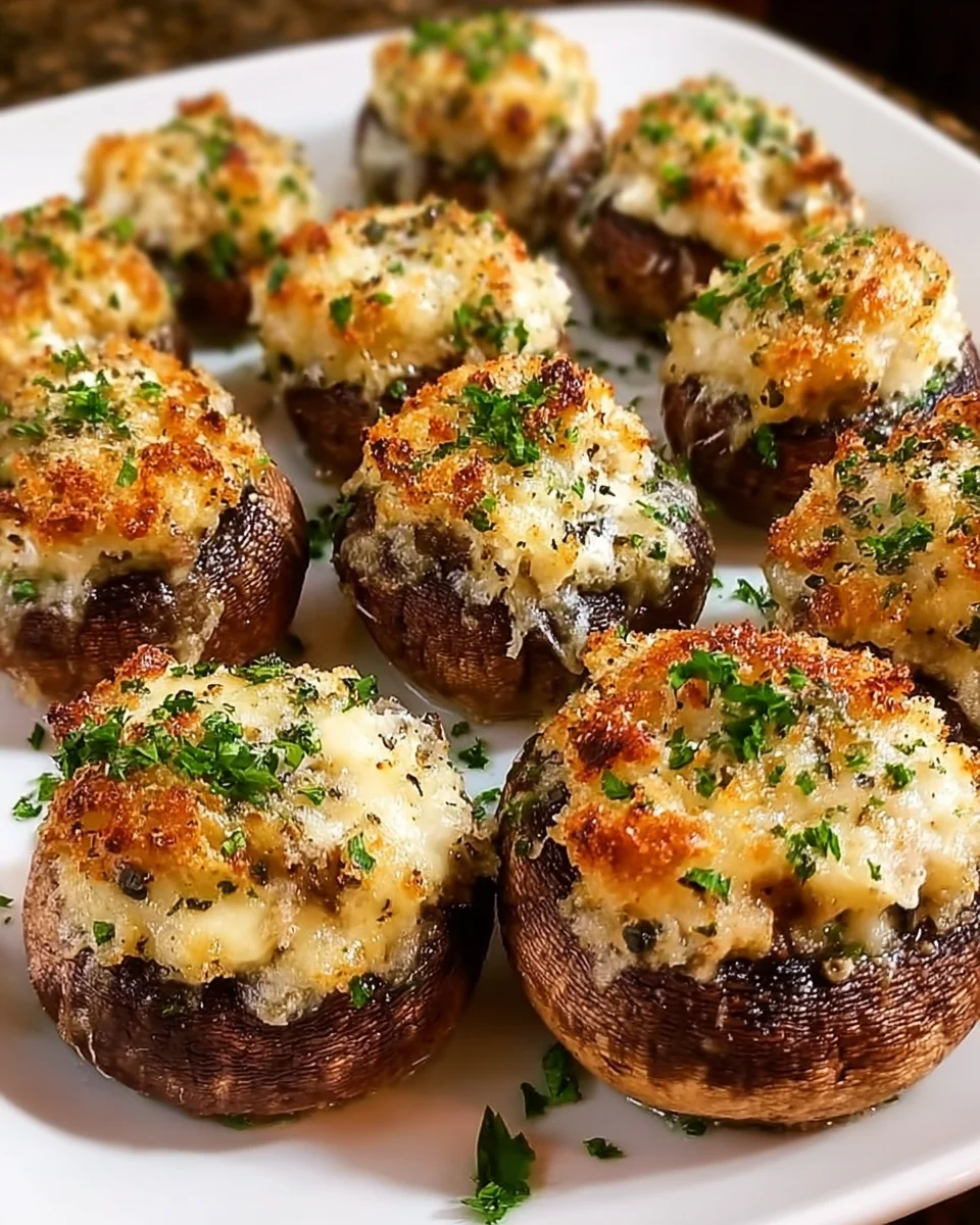 Olive Garden Stuffed Mushrooms