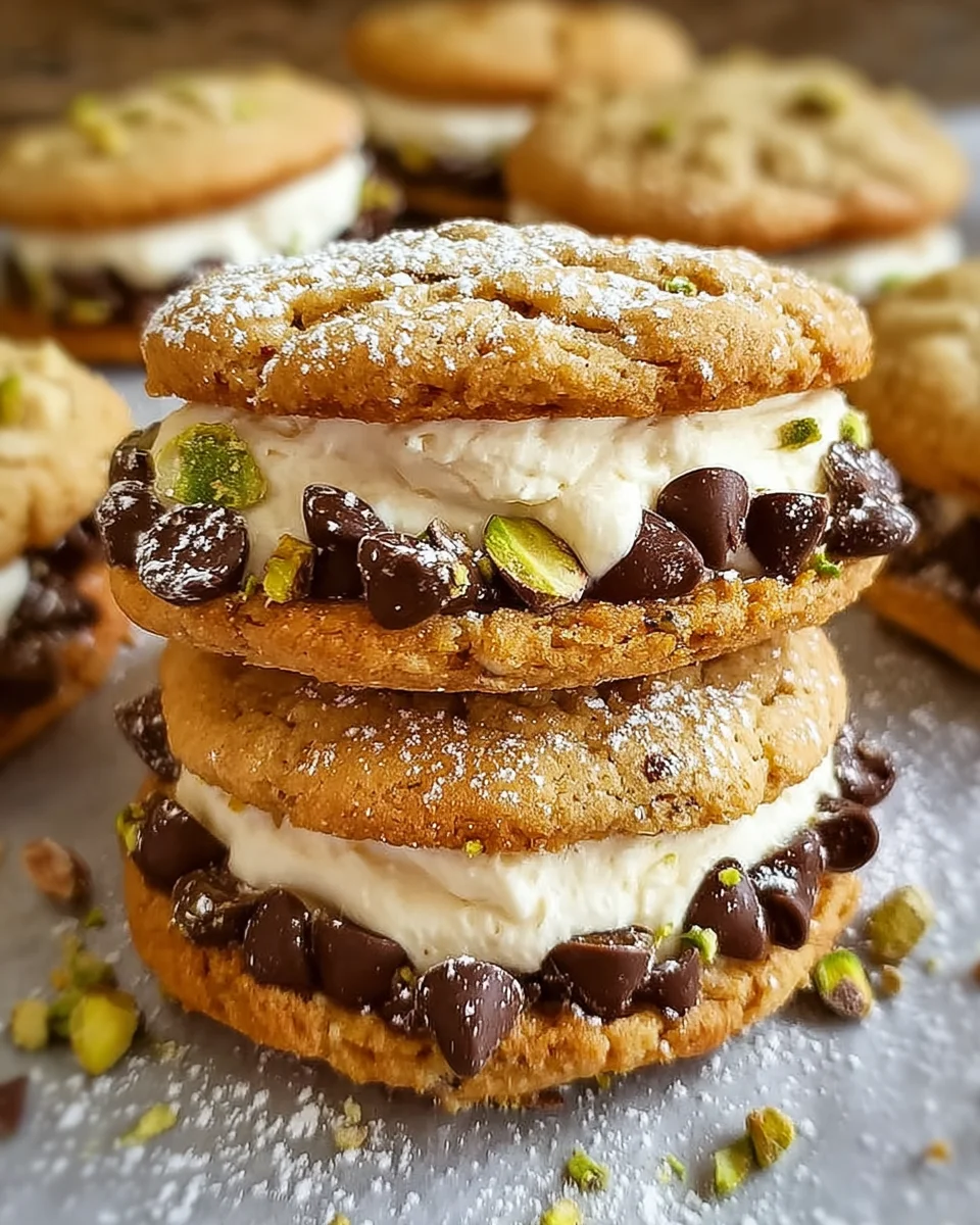 Cannoli Cream Sandwich Cookies