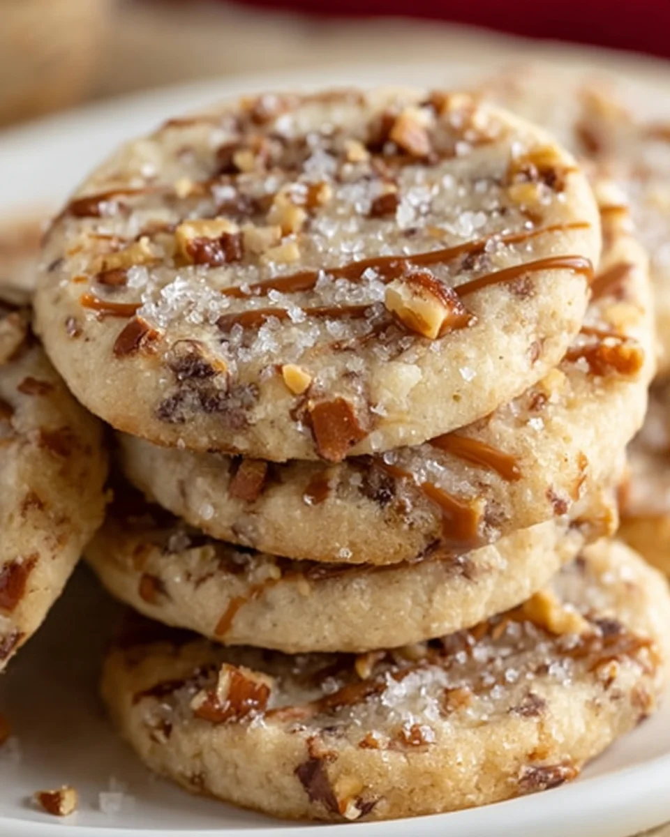 Toffee Butter Icebox Cookies