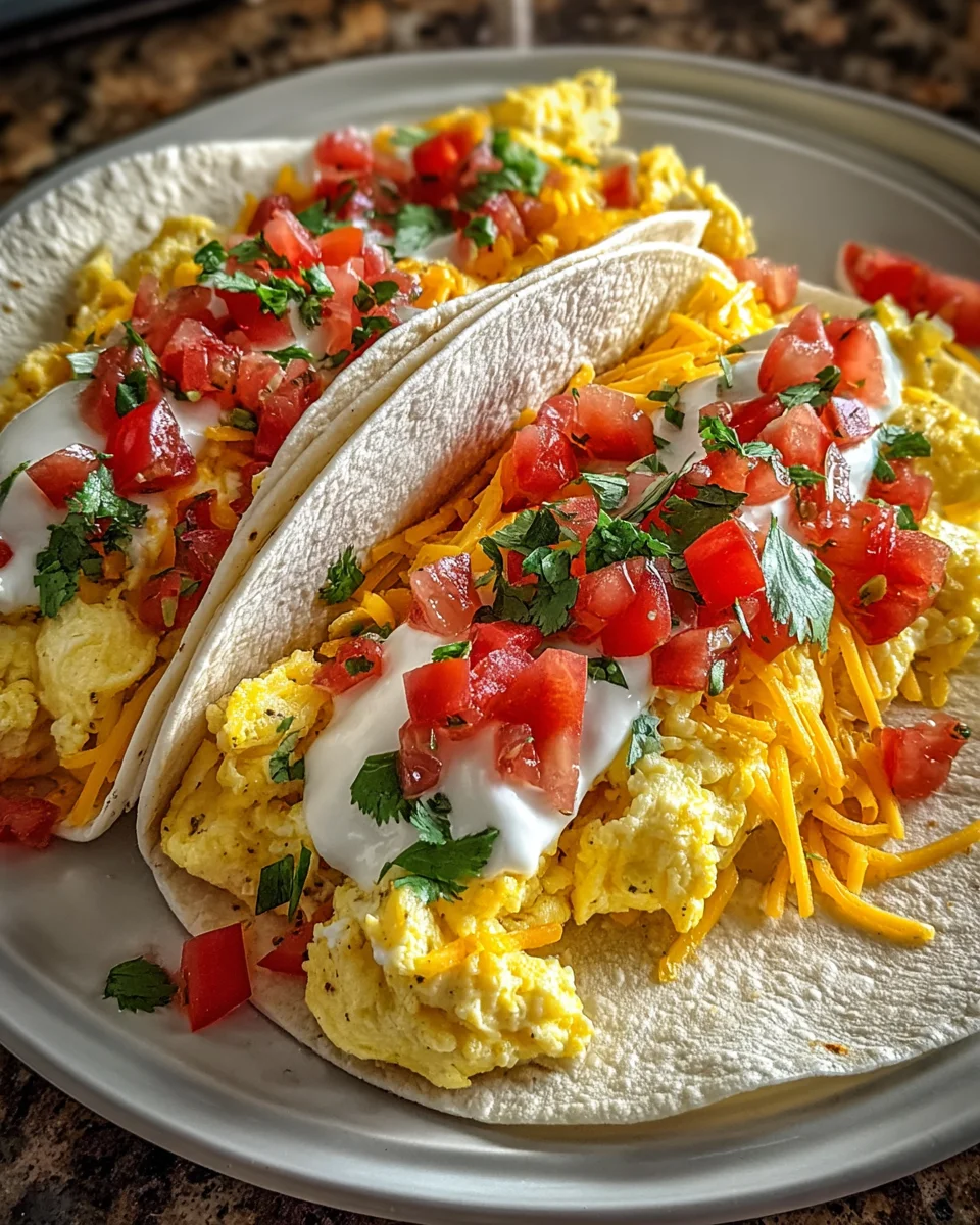 3-Minute Breakfast Tacos
