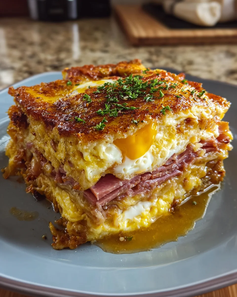 Breakfast Lasagna With Layers