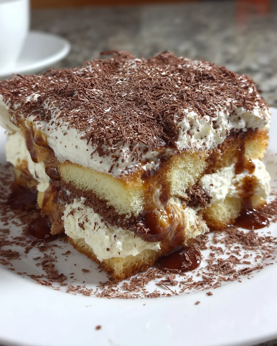 Easy Pound Cake Tiramisu