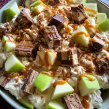 Snickers Caramel Apple Salad