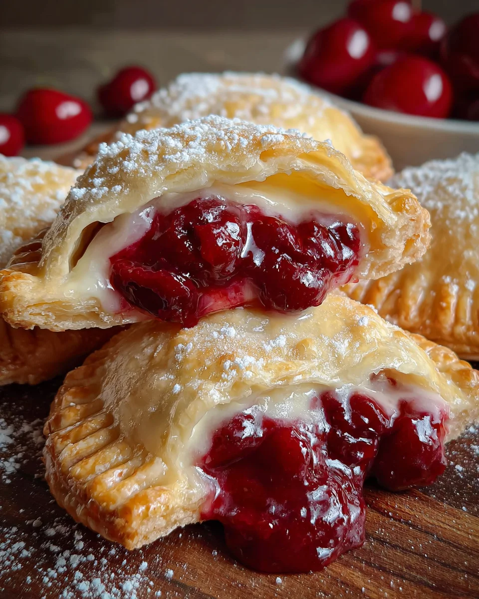 Cherry Cheesecake Hand Pies