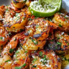 Grilled Coconut Lime Shrimp