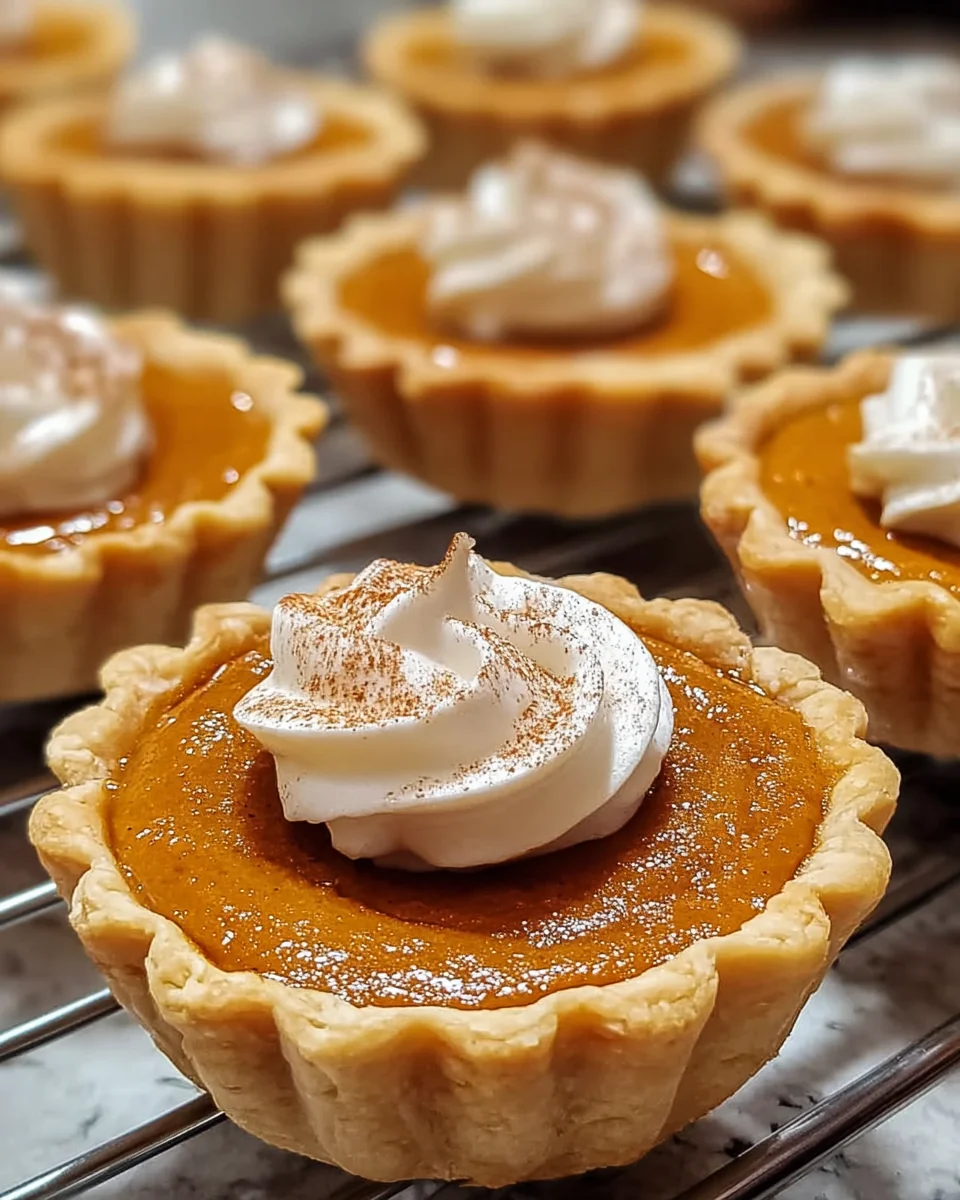 Mini Pumpkin Pies