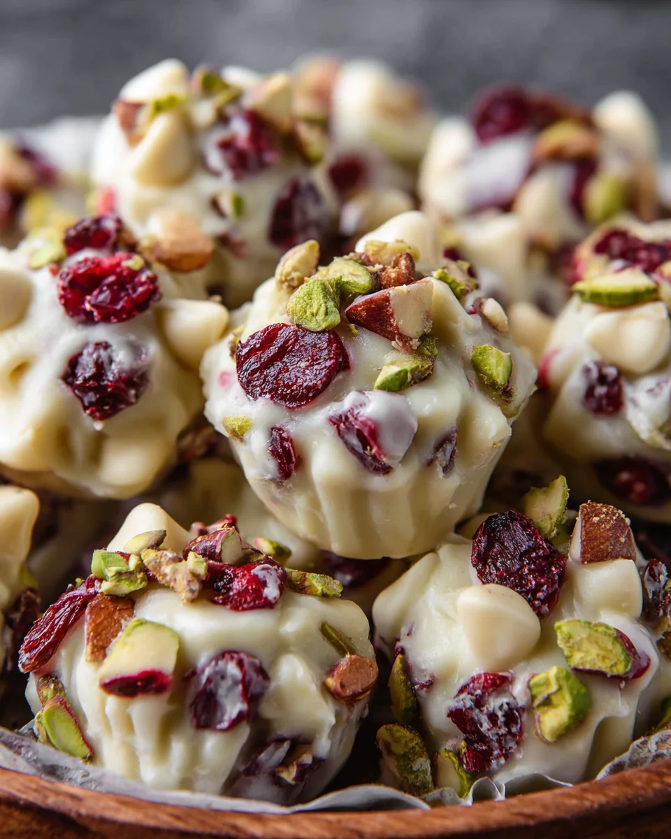 Crockpot White Chocolate Pistachio Cranberry