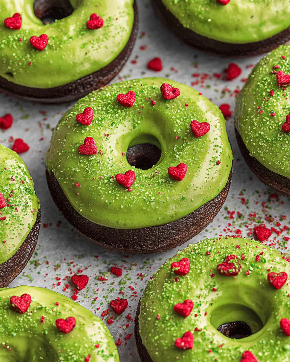 Grinch Donuts