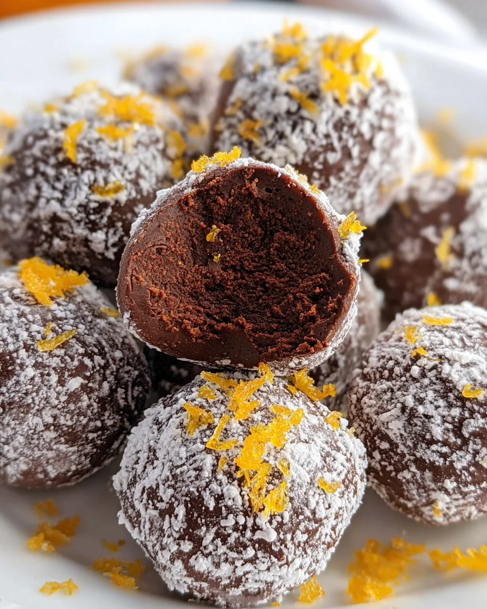 Chocolate Orange Truffles