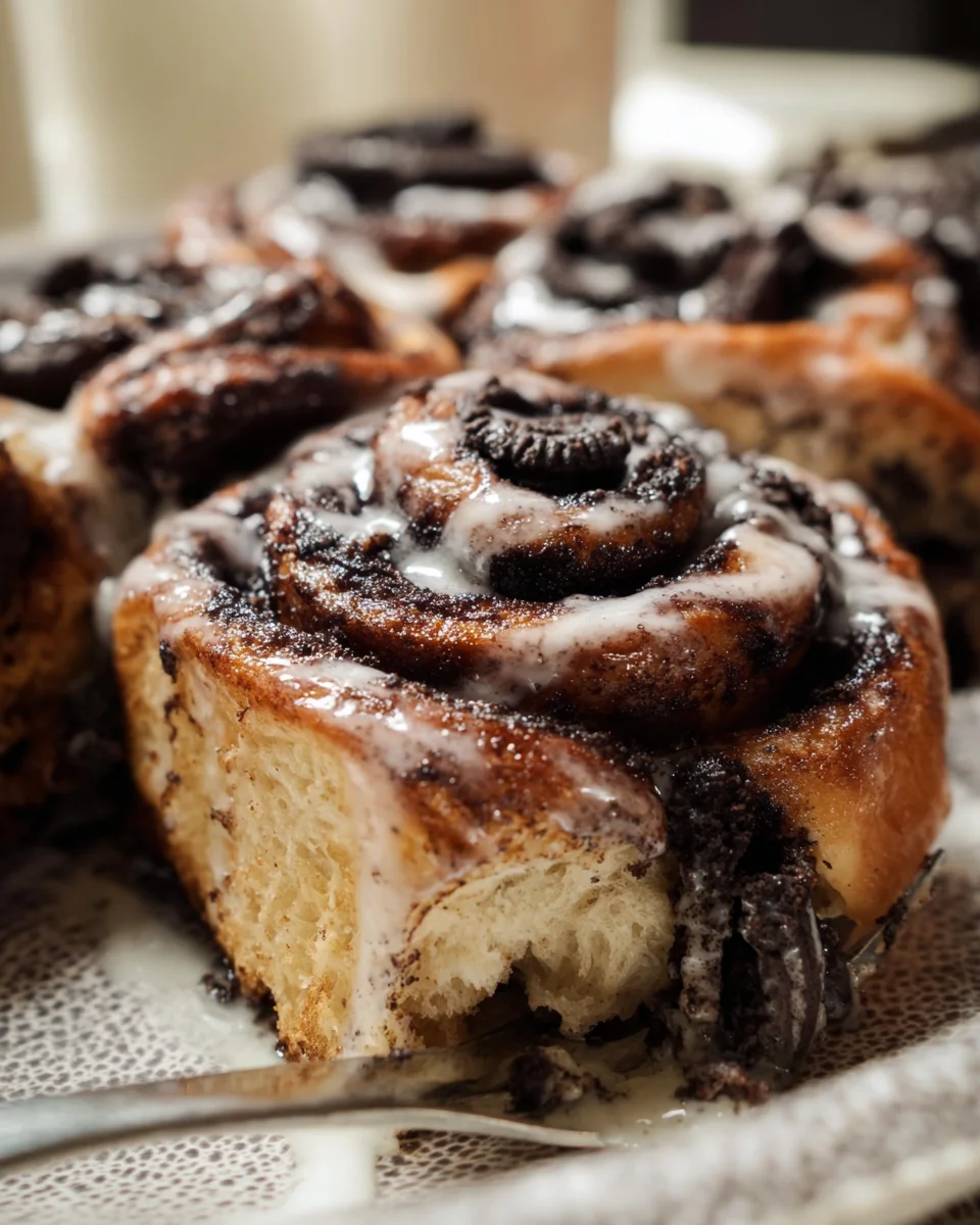 Oreo Cinnamon Rolls