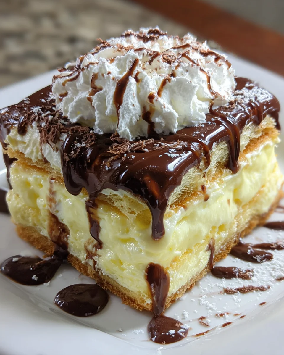Easy Eclair Cake Dessert