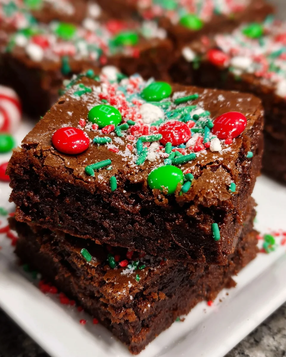 Christmas Brownies