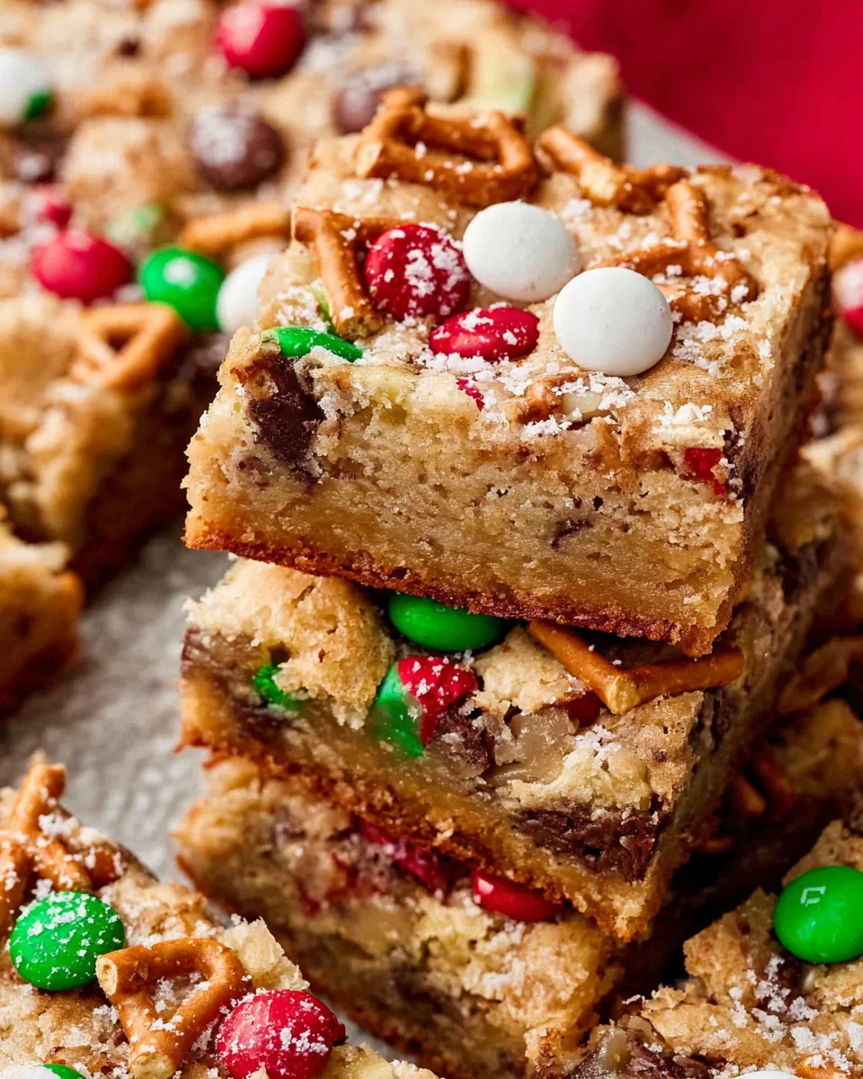 Santa’s Trash Cookie Bars