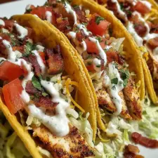 Chicken Bacon Ranch Tacos