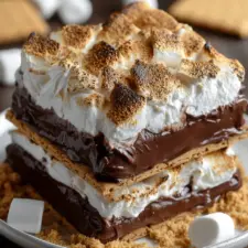 Frozen S'mores Chocolate Marshmallow