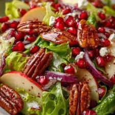 Pomegranate Pecan Salad Vinaigrette