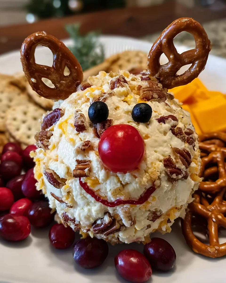 Rudolph Cheddar Holiday Ball